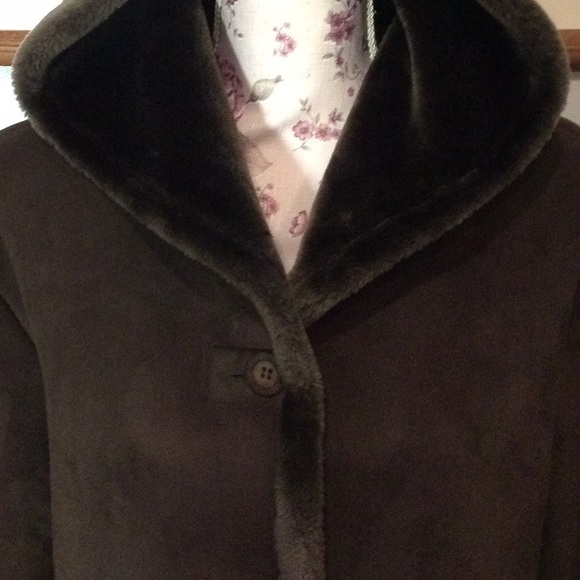 Jones New York Faux Suede Coat - Picture 8 of 16